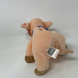 Ty Retired Knuckles The Farm Pig Beanie Baby Stuffed Toy New With Tag