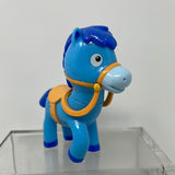 Disney Just Play Sheriff Callie's Wild West SPARKY Blue Horse Pony Loose Figure