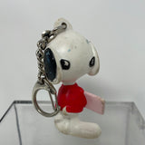 Vintage Peanuts PVC action figure Joe Cool Snoopy sunglasses Valentine keychain