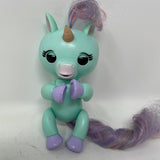 Fingerlings Unicorn Toy Teal and Purple