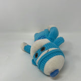 TY My Little Monkey Blue 10" Sock Monkey Retired Beanie Plush 2013 Corduroy