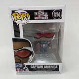 Funko Pop! Marvel Studios The Falcon and the Winter Soldier Captain America 814