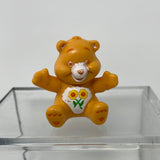 Care Bear Friend Bear PVC Figurine Figure 1.5" Sitting Waving Orange