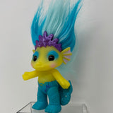 ZELF Troll Sheldon Neptune Sea Monster Siren 7" Green Blue Figure Doll Toy