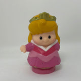 Fisher Price Little People Disney Princess Aurora Sleeping Beauty Pink Figure