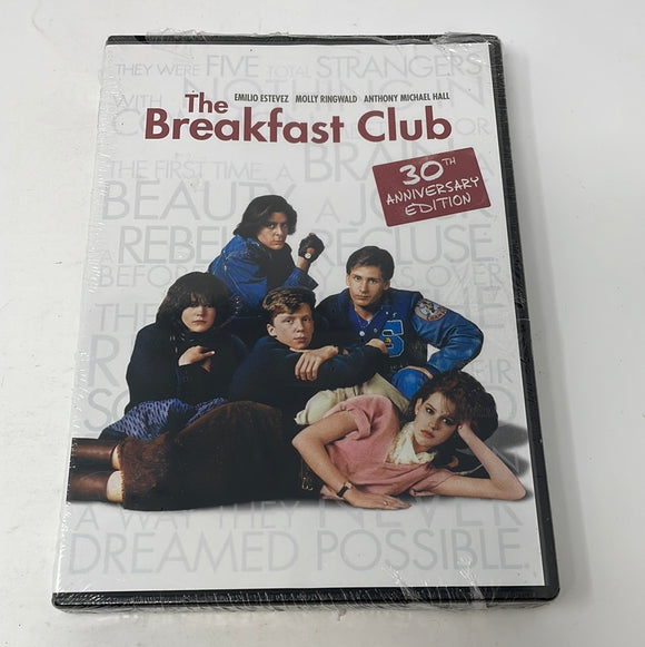 DVD The Breakfast Club 30TH Anniversary Edition Brand New