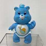 Vintage Care Bear BABY TUGS Poseable PVC Kenner Figure 1984 Blue Diaper Carebear