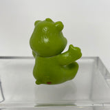 Care Bear 1.75” Figure Good Luck Bear Green Sitting Cake Topper TCFC Toy
