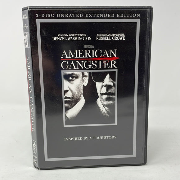 DVD American Gangster 2-Disc Unrated Extended Edition