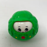 Fisher Price GREEN ROLLY POLLY GREEN BALL Faces Happy Meal Toy McDonald's #2