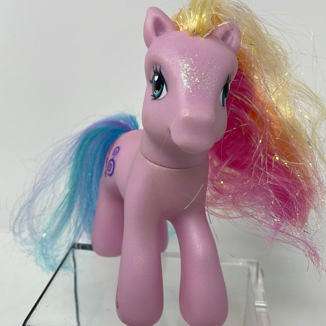 Toola Roola Mlp My Little Pony G3 TOOLA-ROOLA 2007 Paint Brush Cutie Mark Sparkle Hair ...