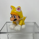 World of Nintendo Cat Mario 2.5" Figure Super Mario Bros 2016 Yellow Jakks