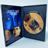 DVD Don’t Say A Word