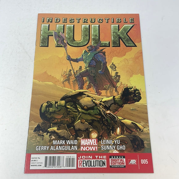 Marvel Comics Indestructible Hulk 005 2013