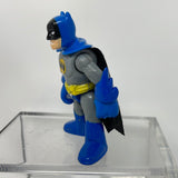 Fisher Price DC Comics Super Friends Imaginext Batman 3” Blue/Grey Suit Action Figure