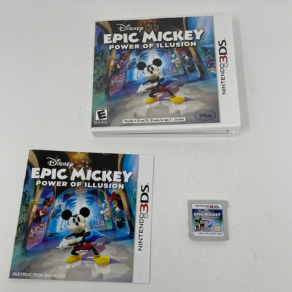 3DS Epic Mickey Power Of Illusion CIB