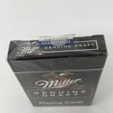 Miller Genuine Draft Playing Cards Brand New