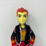 Monster High Home Ick Double The Recipe Heath Burns Doll wIth Red Apron
