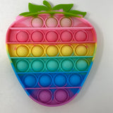 Fidget Rainbow Pastel Strawberry Pop It