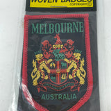 Vtg Coat Of Arms MELBOURNE Australia Patch