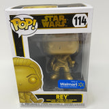 Funko Pop! Walmart Exclusive Star Wars Rey Golden 114