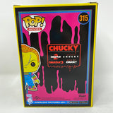 Funko Pop! Movies Bride Of Chucky Blacklight Entertainment Earth Exclusive Chucky 315