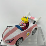 Mario Kart Pull Back Speed Racers Princess Peach Race Car