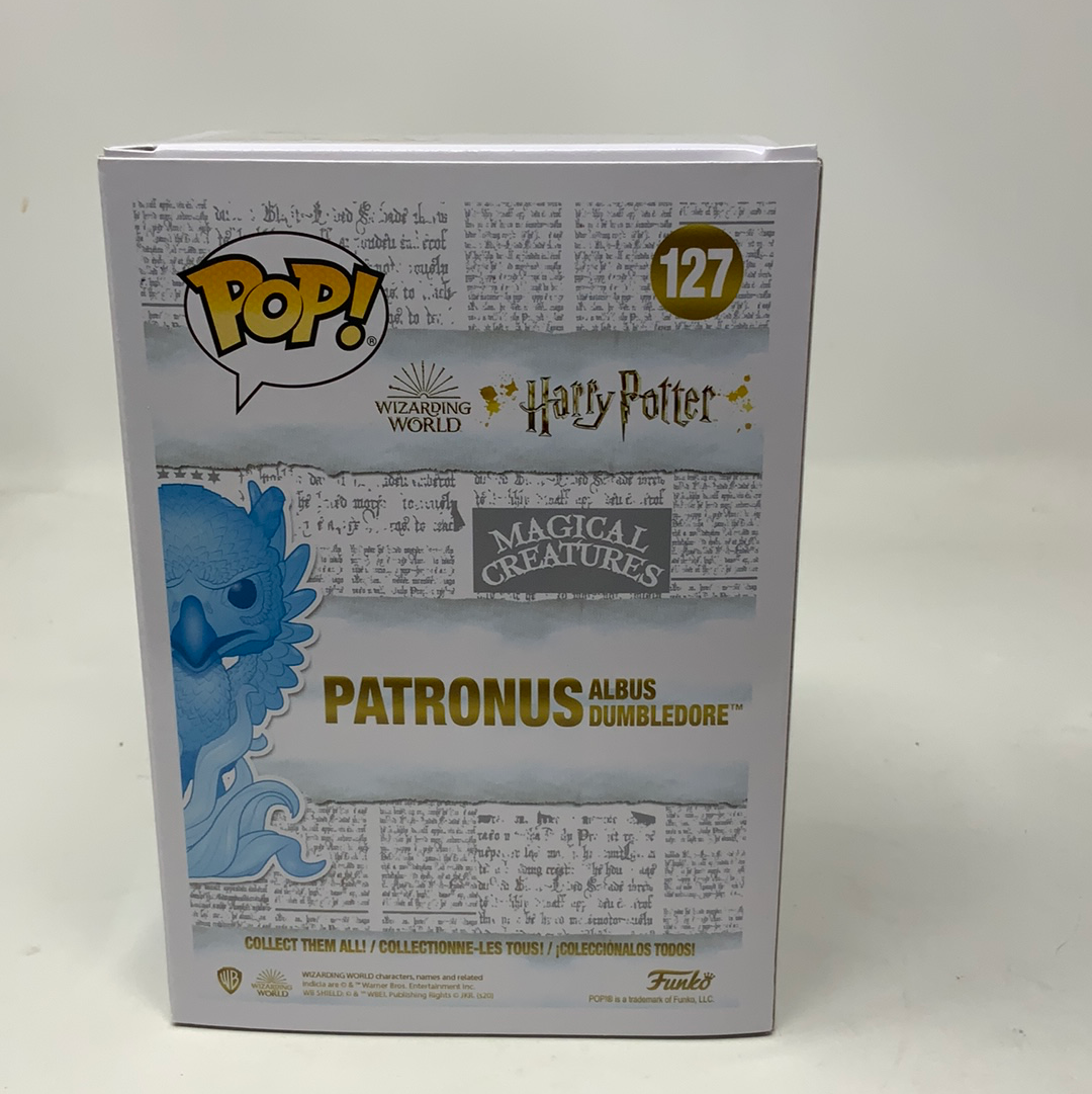 Figurine POP! Patronus Dumbledore n° 127 Harry Potter - Boutique Harry  Potter