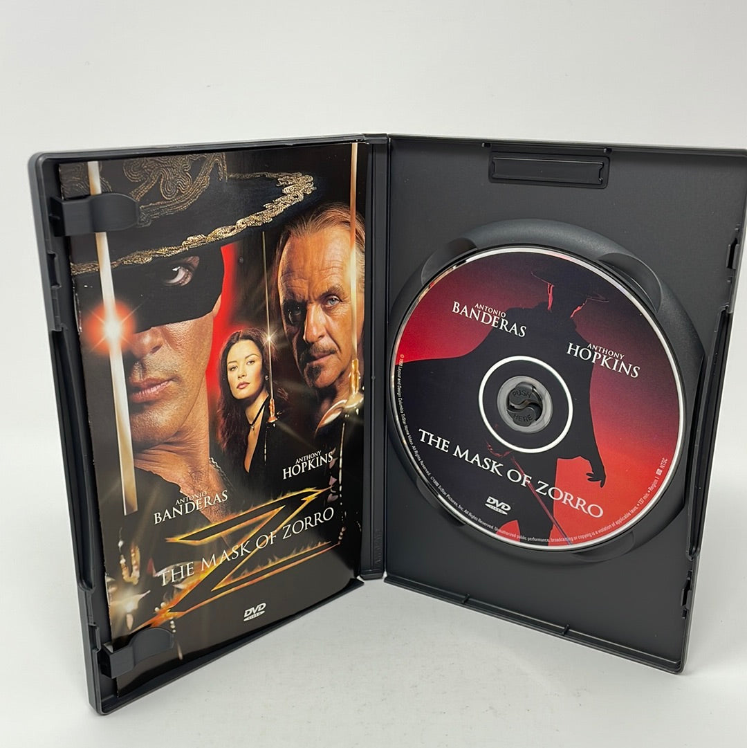 DVD The Mask of Zorro Deluxe Widescreen Presentation – shophobbymall