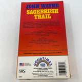 VHS John Wayne Starring In Sagebrush Trail