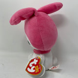 Ty Beanie Baby My Melody Sanrio Hello Kitty Bunny Rabbit Kawaii Plush Toy 5”