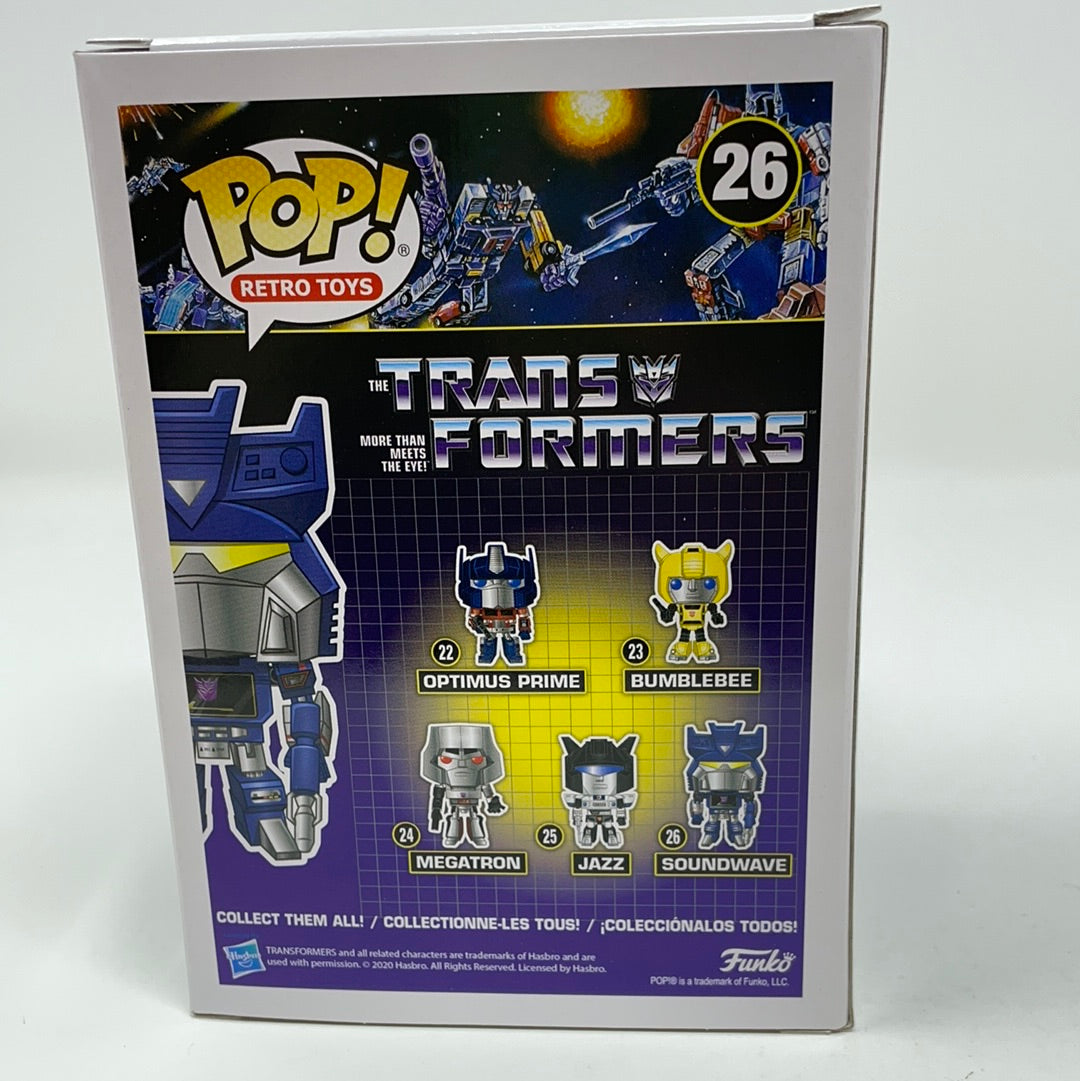 Funko Pop Retro Toys Transformers Soundwave 26 – shophobbymall