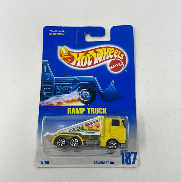 Hot Wheels Blue Card Ramp Truck #187