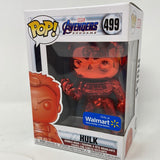 Funko Pop! Marvel Avengers Endgame Walmart Exclusive Red Chrome Hulk Walmart Exclusive 499