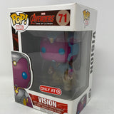 Funko Pop! Marvel Avengers Age Of Ultron Target Exclusive Vision 71