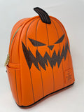 Loungefly Disney Tim Burton’s The Nightmare Before Christmas Pumpkin King Mini Backpack Entertainment Earth Exclusive
